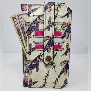 Nightmare Character Themed Purse Pal Slim Compact Wallet Card Holder Coin Purse